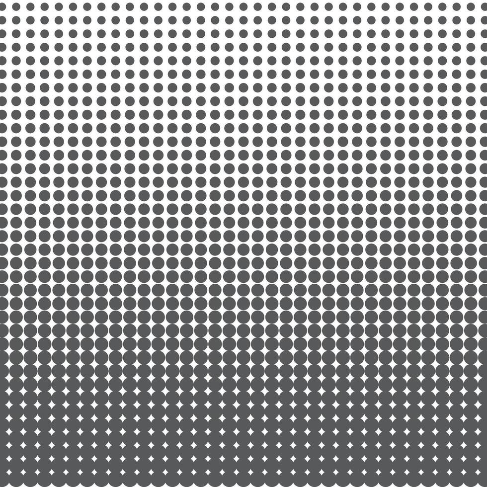 modern simple abstract seamlees grey color halftone pattern on white color background vector