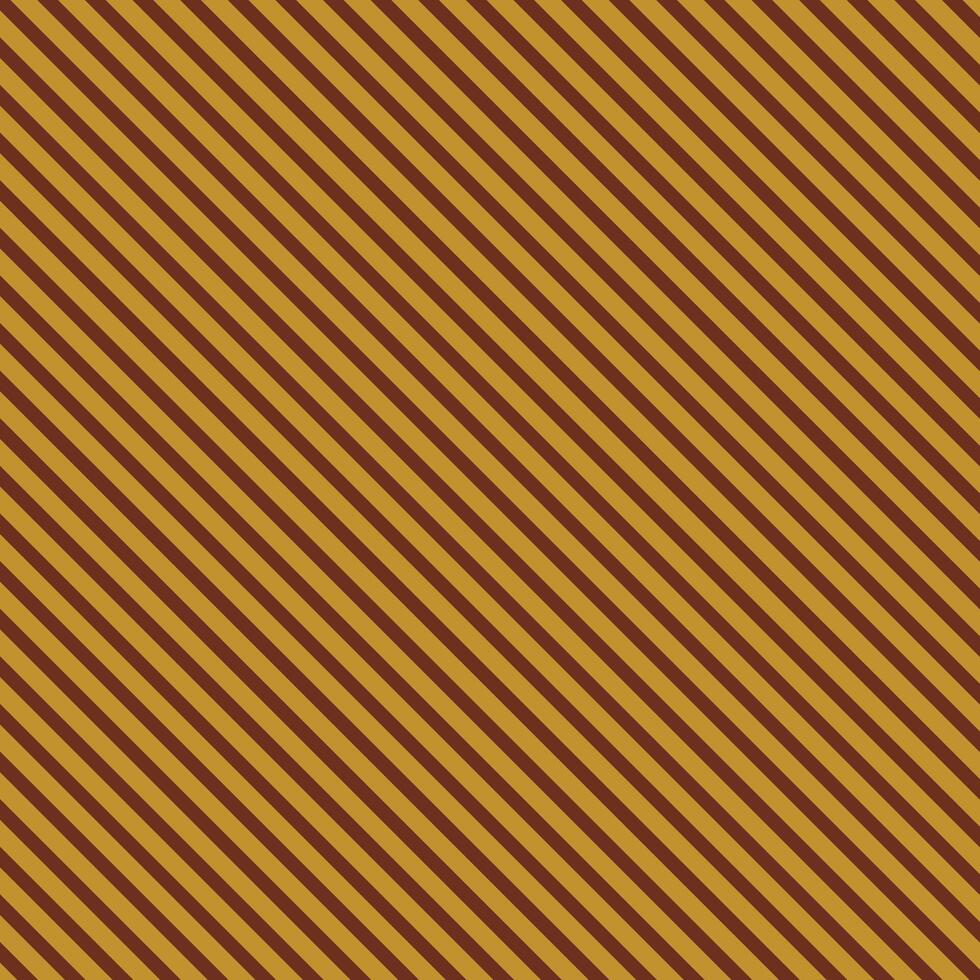 simple abstract seamlees metal gold color daigonal line pattern art on copper red color background vector