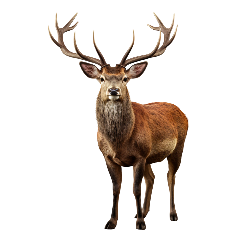 AI generated Deer clip art png