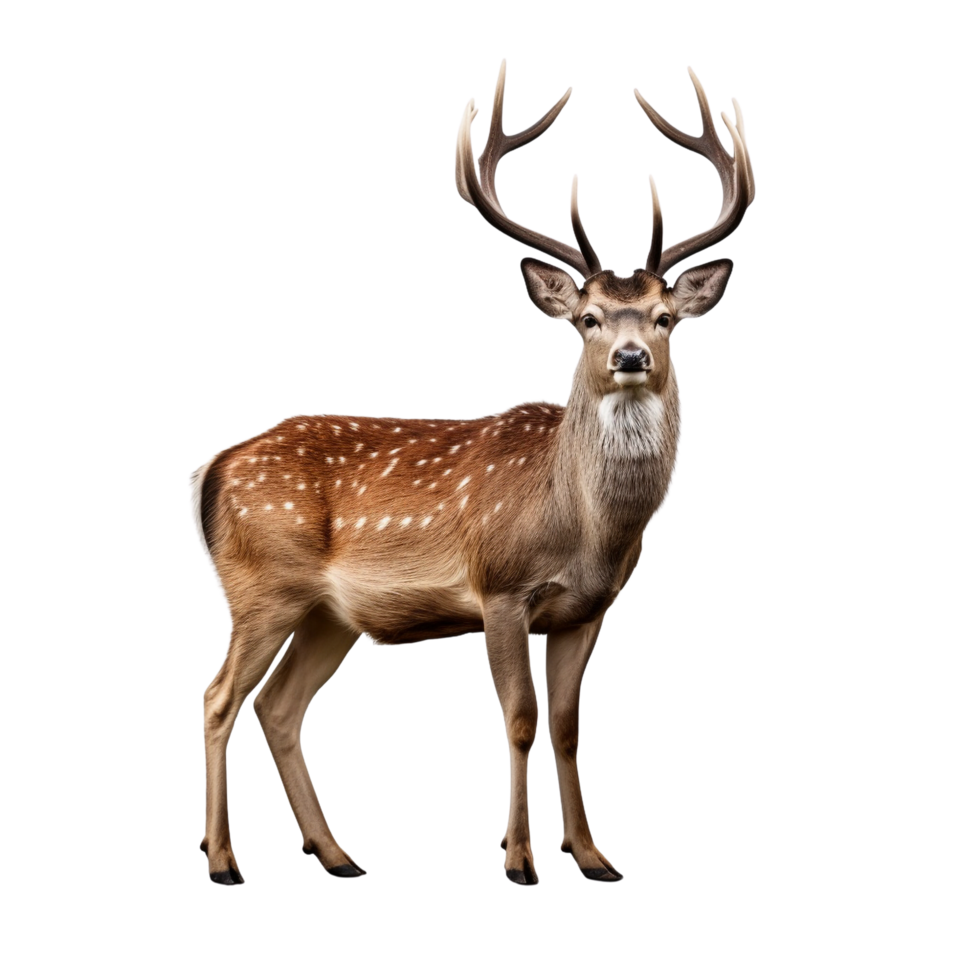 AI generated Deer clip art png