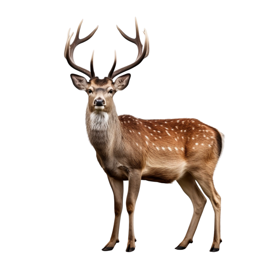 AI generated Deer clip art png