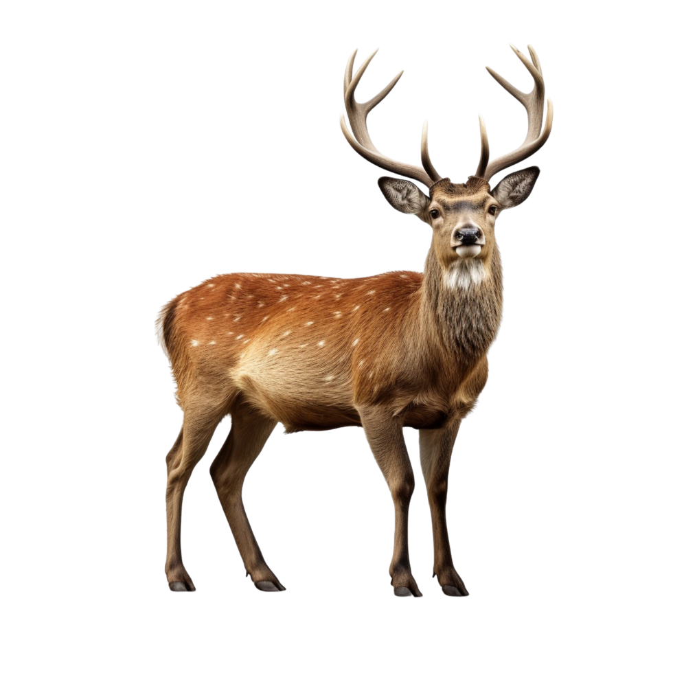 AI generated Deer clip art png