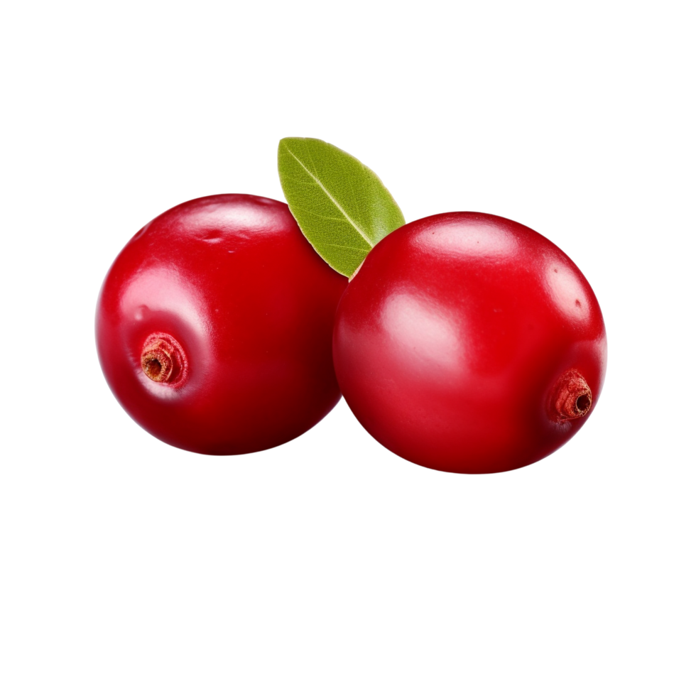 AI generated Cranberry clip art png
