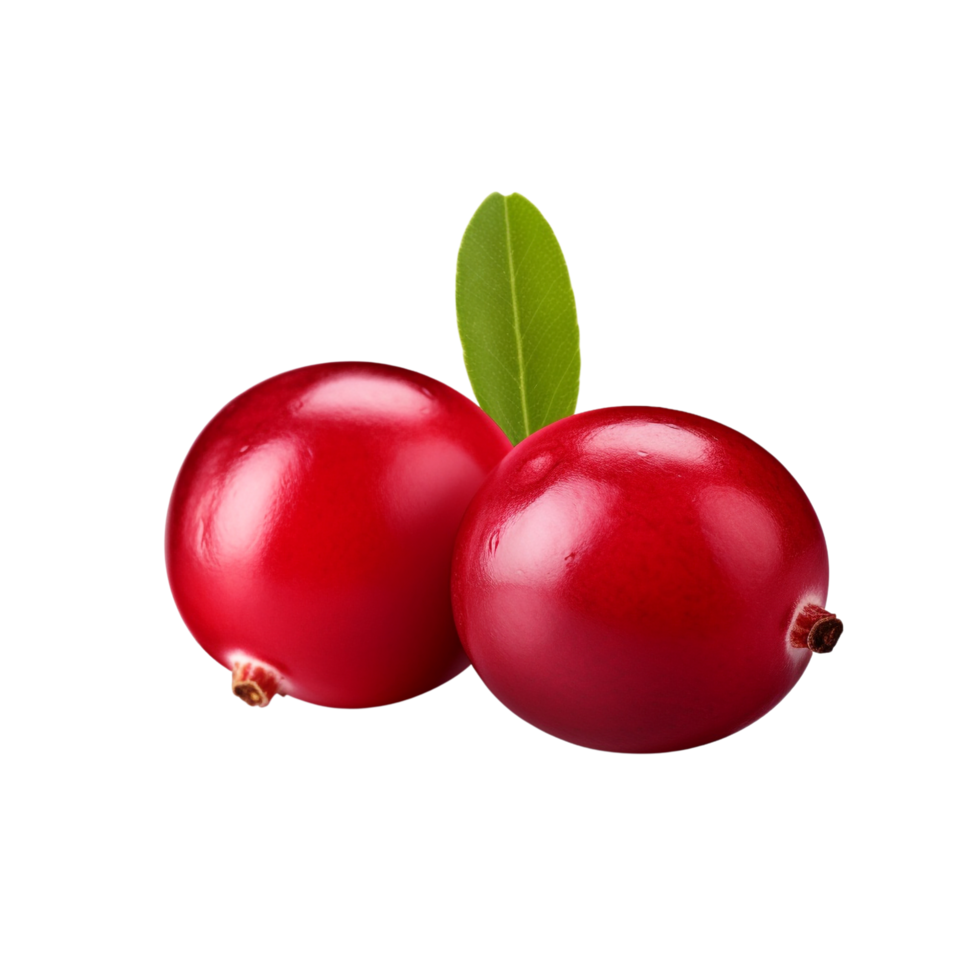 AI generated Cranberry clip art png