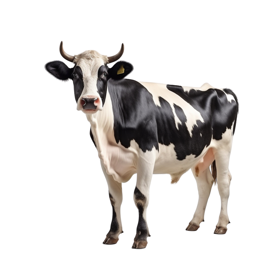 AI generated Cow clip art png