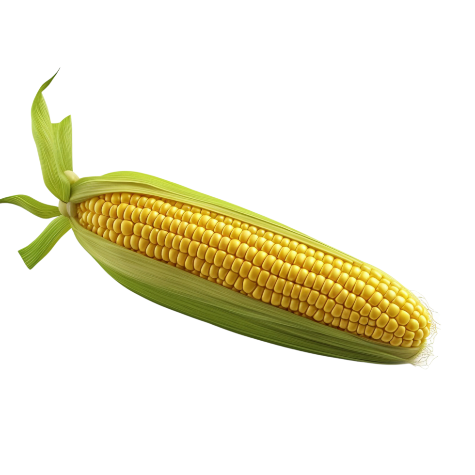 AI generated Corn clip art png