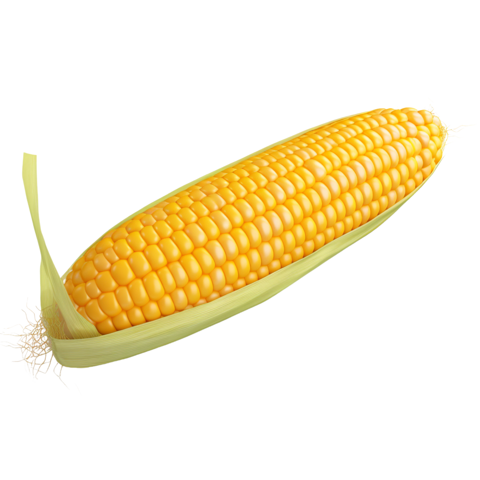 AI generated Corn clip art png