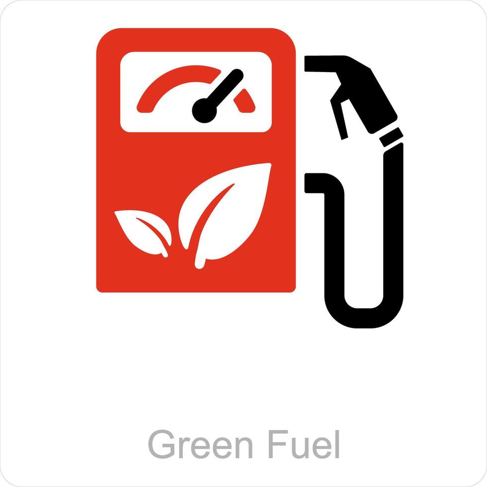 Eco Car and car icon concept vector