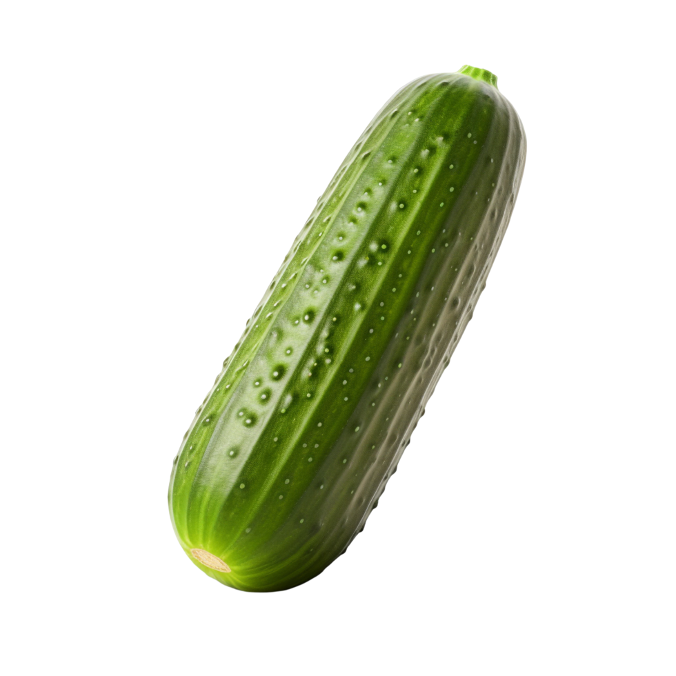 AI generated Cucumber clip art png