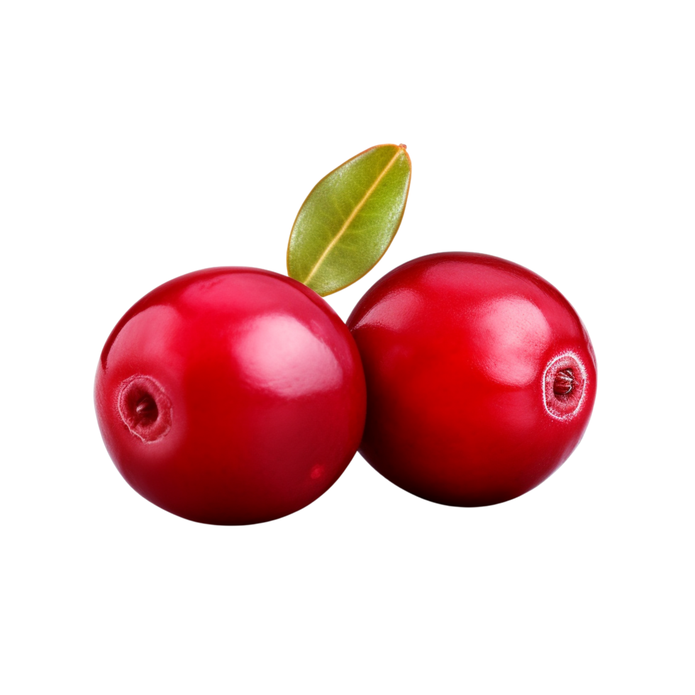 AI generated Cranberry clip art png