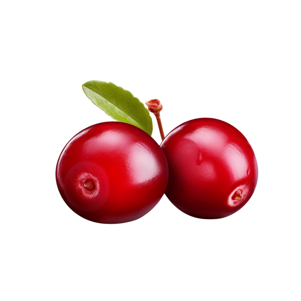 AI generated Cranberry clip art png