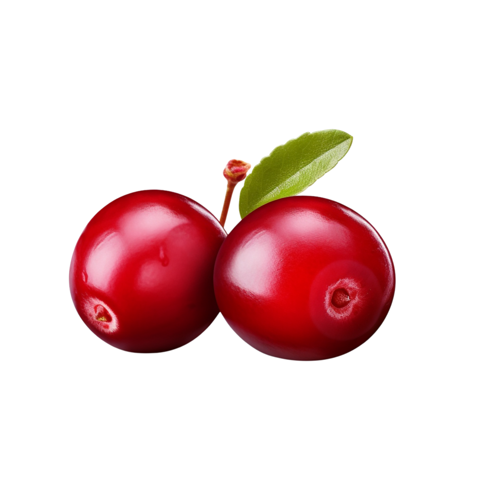 AI generated Cranberry clip art png