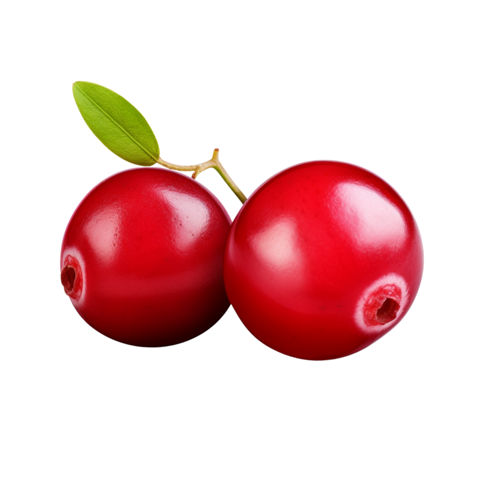 AI generated Cranberry clip art png