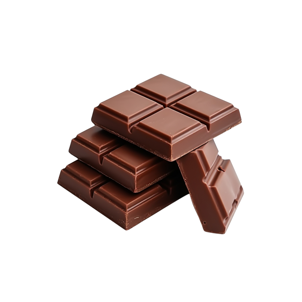 ai gerado chocolate grampo arte png