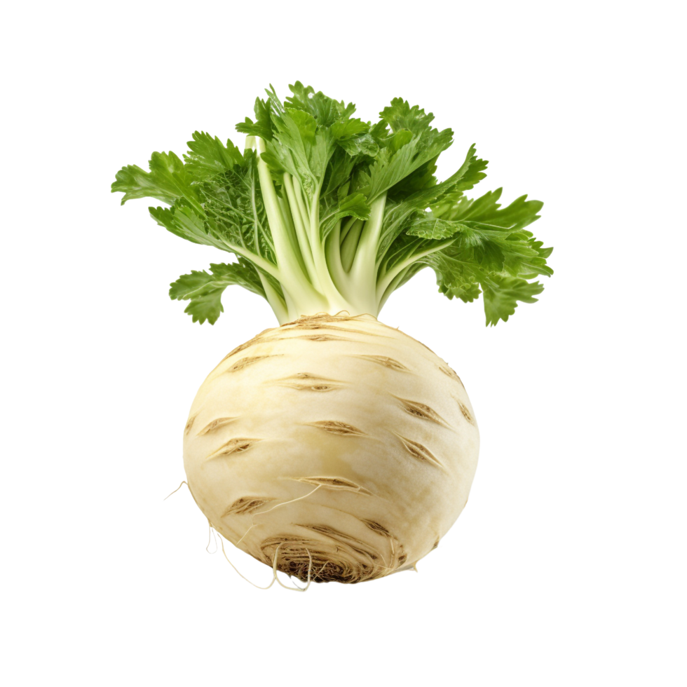 AI generated Celery root clip art png