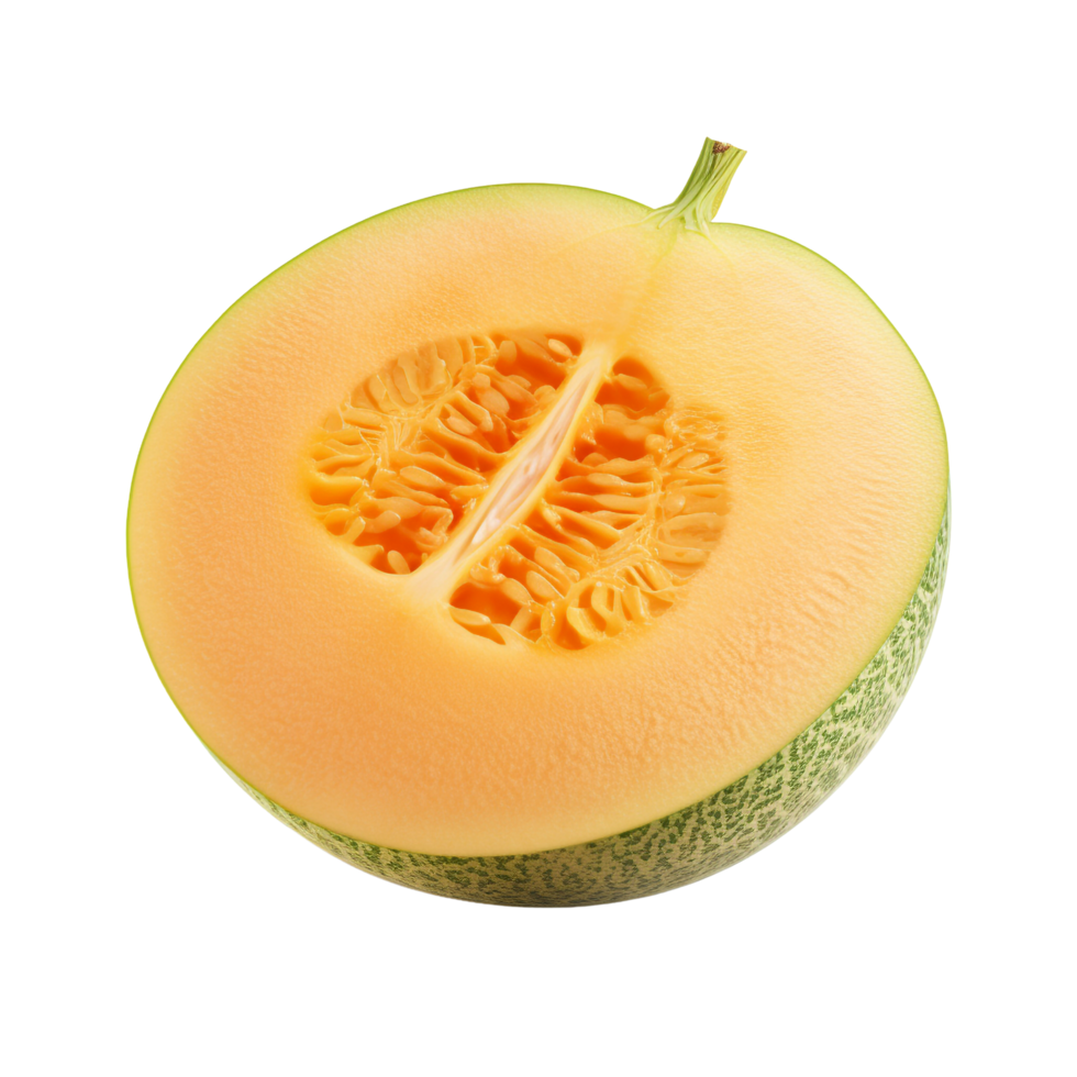 ai generado Cantalupo melón acortar Arte png