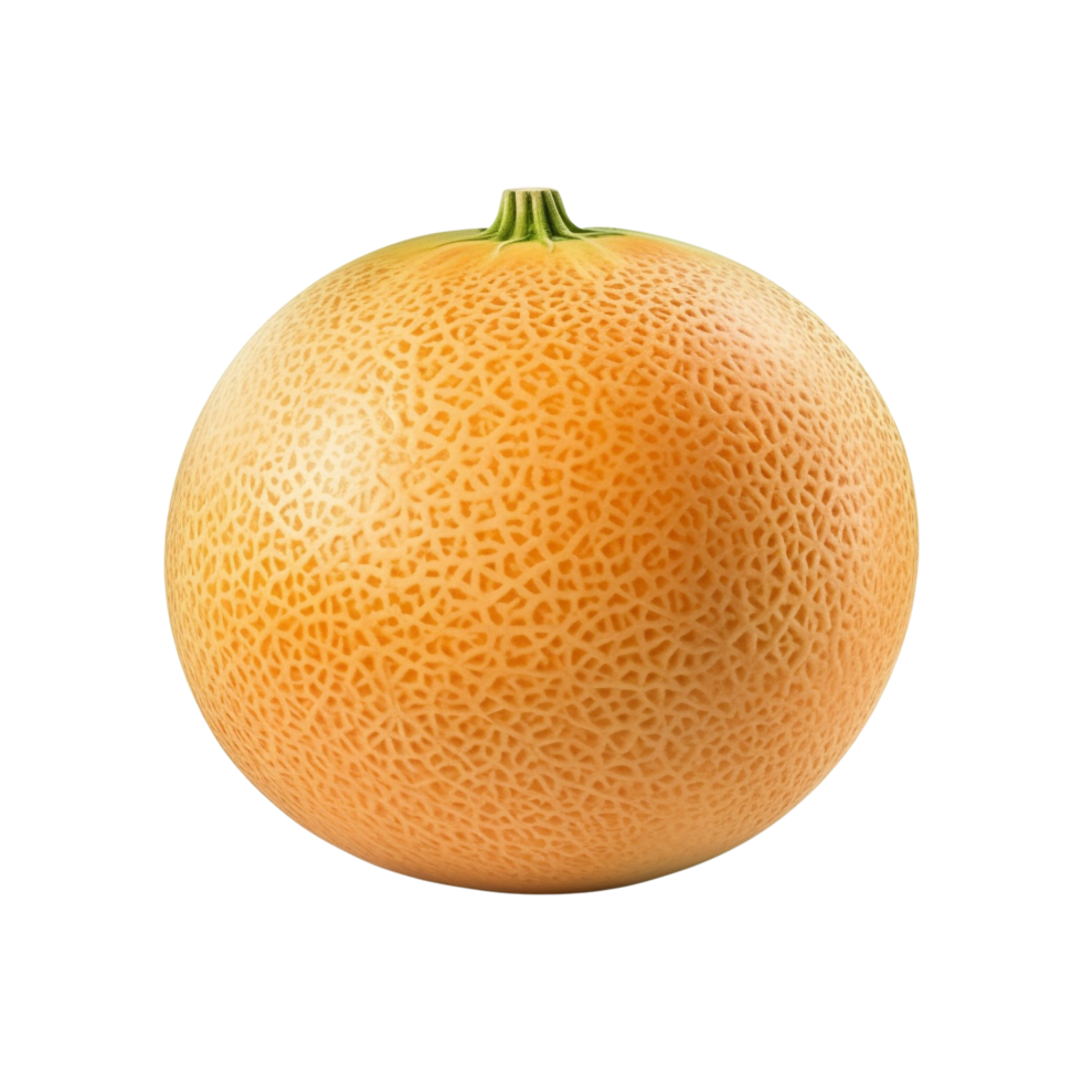 AI generated Cantaloupe melon clip art png