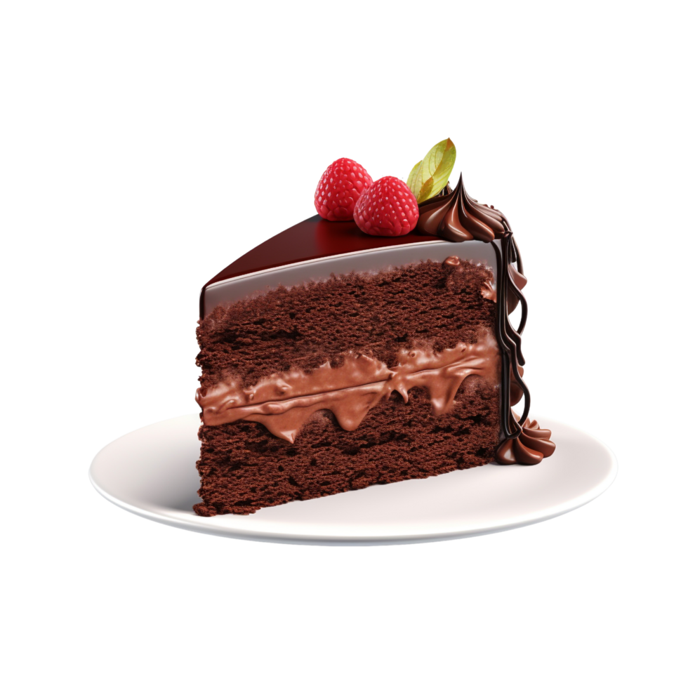 AI generated Cake clip art png