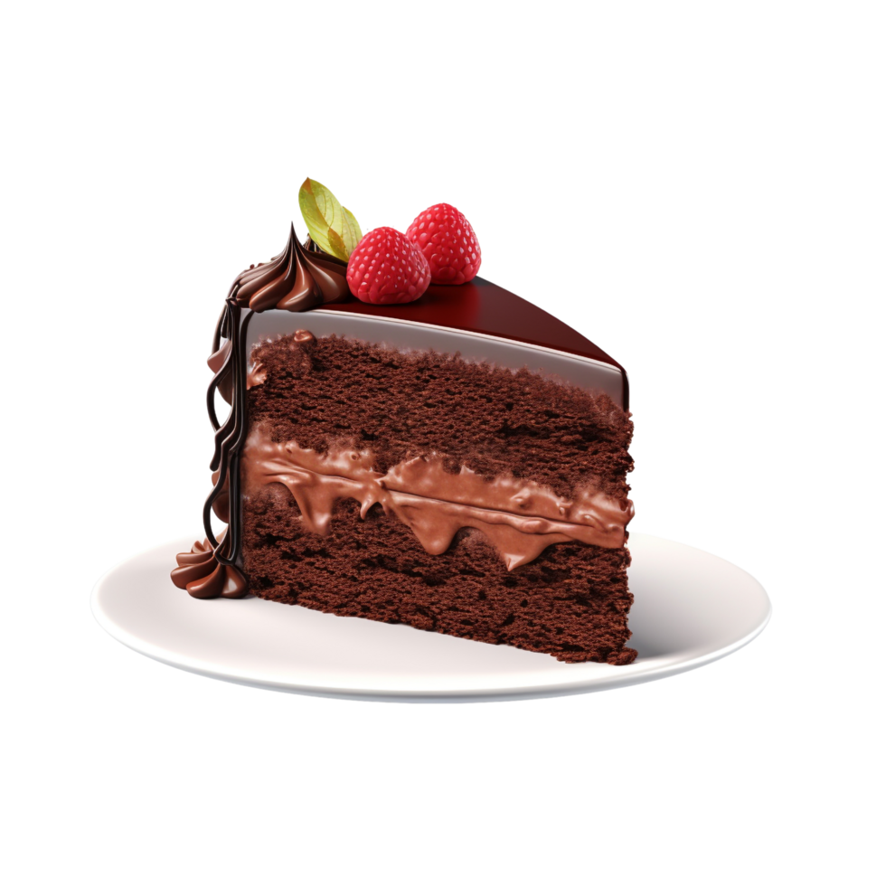 AI generated Cake clip art png