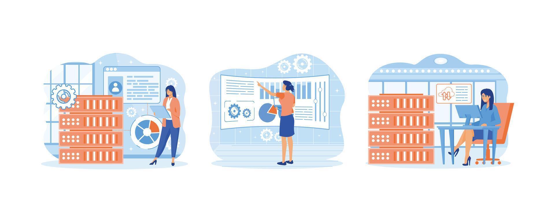 Big data tools. Big data visualization. Database management service ...