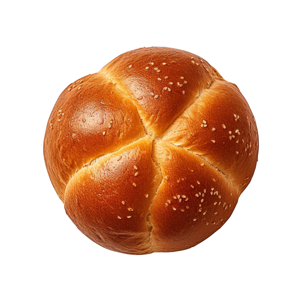 AI generated Bread bun clip art png