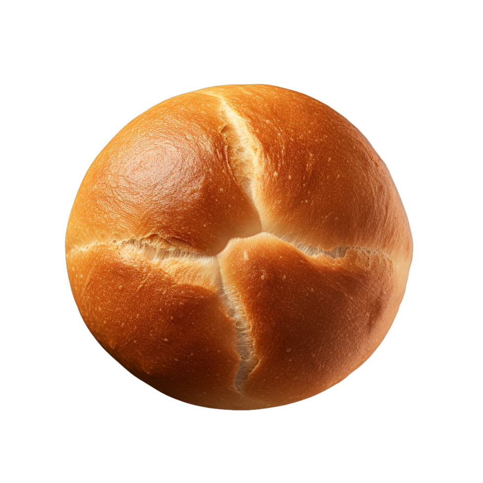 AI generated Bread bun clip art png