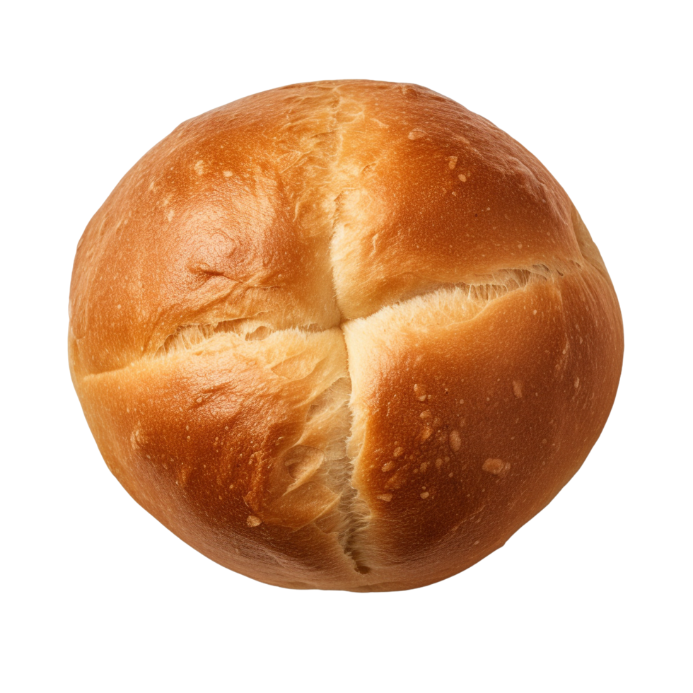 AI generated Bread bun clip art png