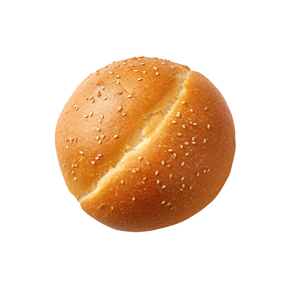AI generated Bread bun clip art png
