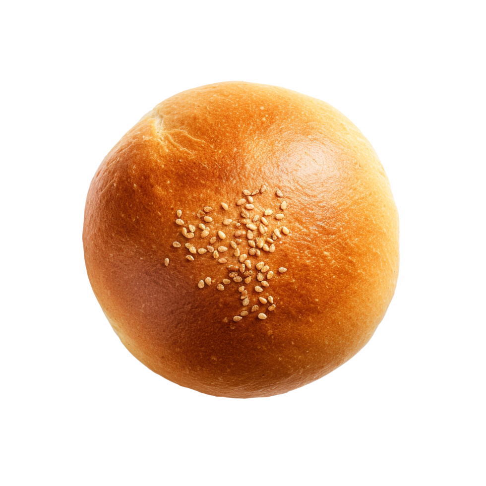 AI generated Bread bun clip art png