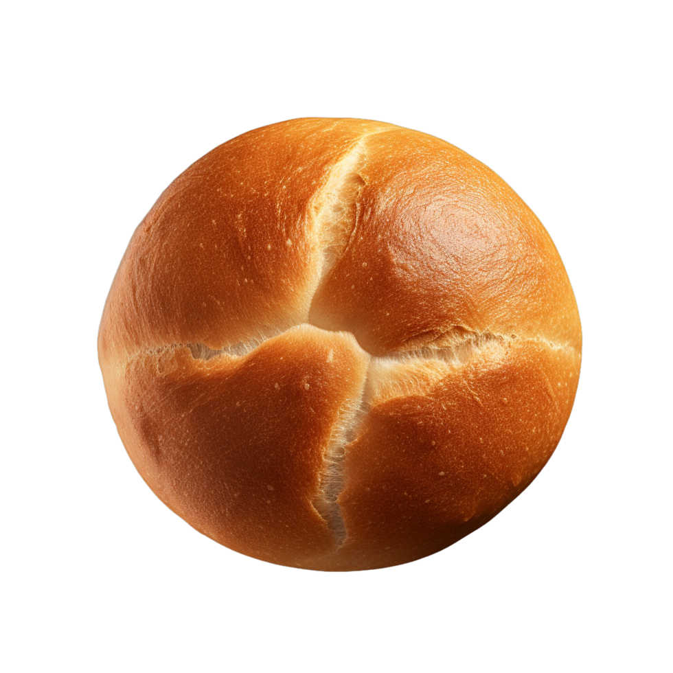 AI generated Bread bun clip art png