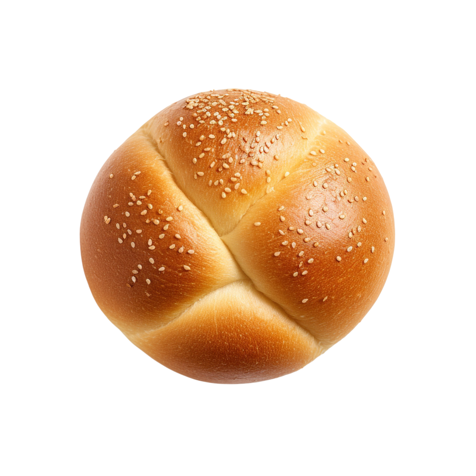 AI generated Bread bun clip art png