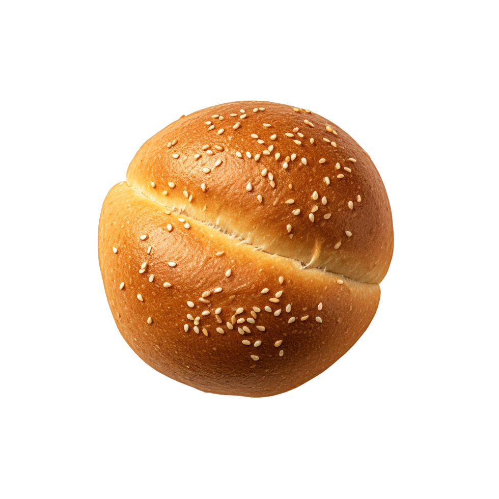 AI generated Bread bun clip art png