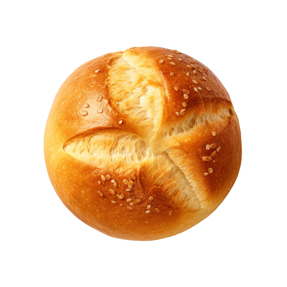 AI generated Bread bun clip art png