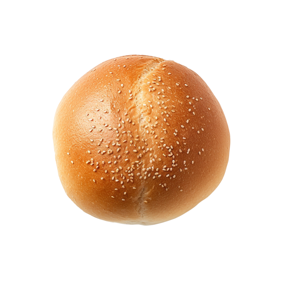 AI generated Bread bun clip art png