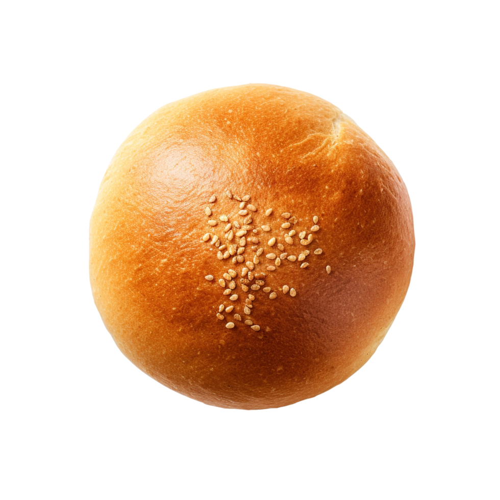 AI generated Bread bun clip art png
