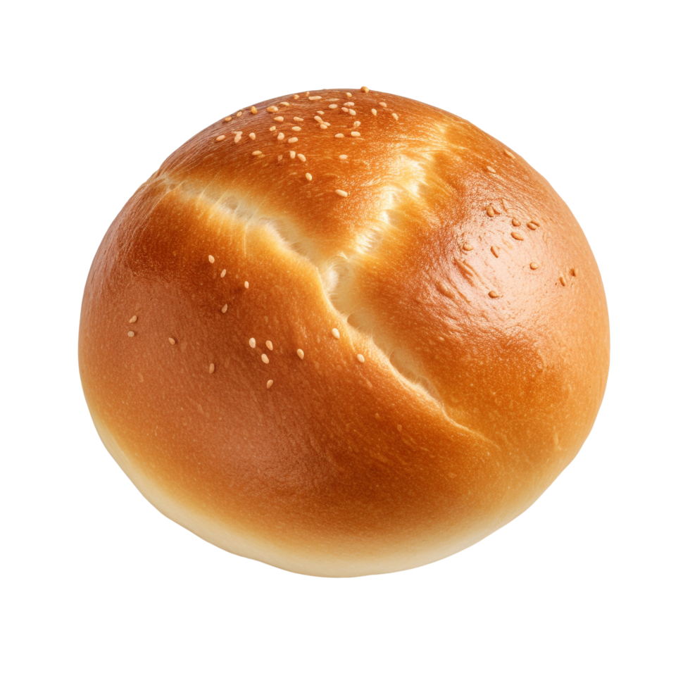 AI generated Bread bun clip art png