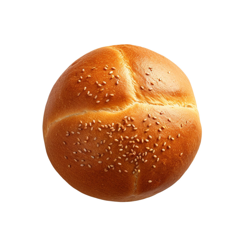 AI generated Bread bun clip art png