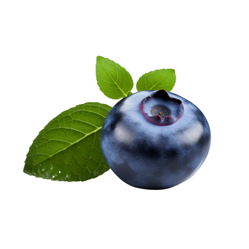 AI generated Blueberry clip art png