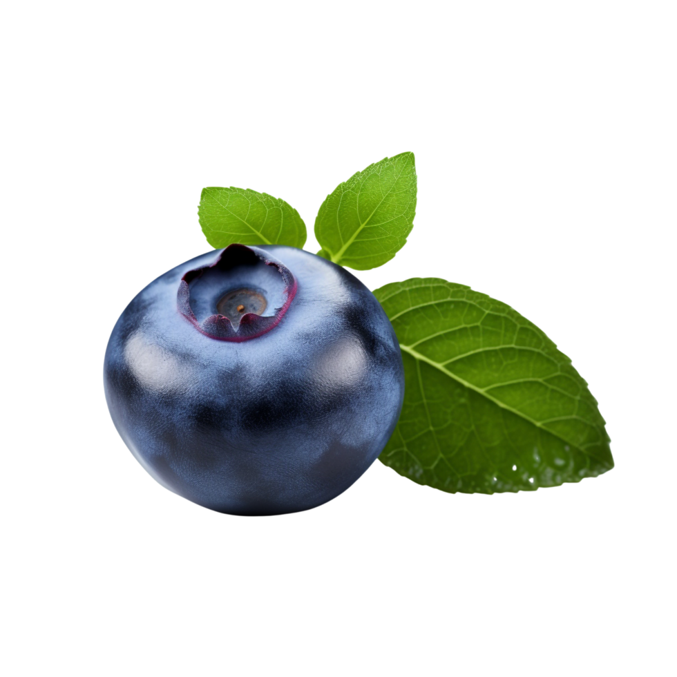 AI generated Blueberry clip art png