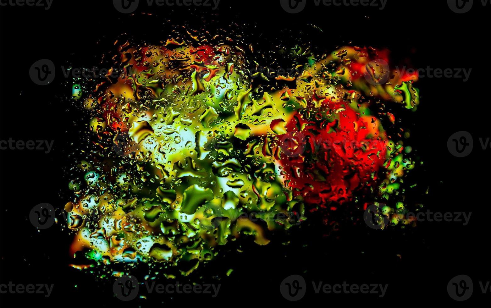 full hd abstract colorful background, abstract wallpaper with water drops, 4k colorful background, drops of water photo