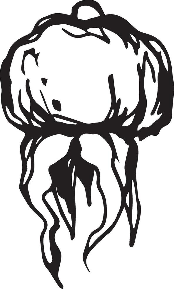 Hand drawn black rosehip. Vintage rosehip, great design for any purposes. vector