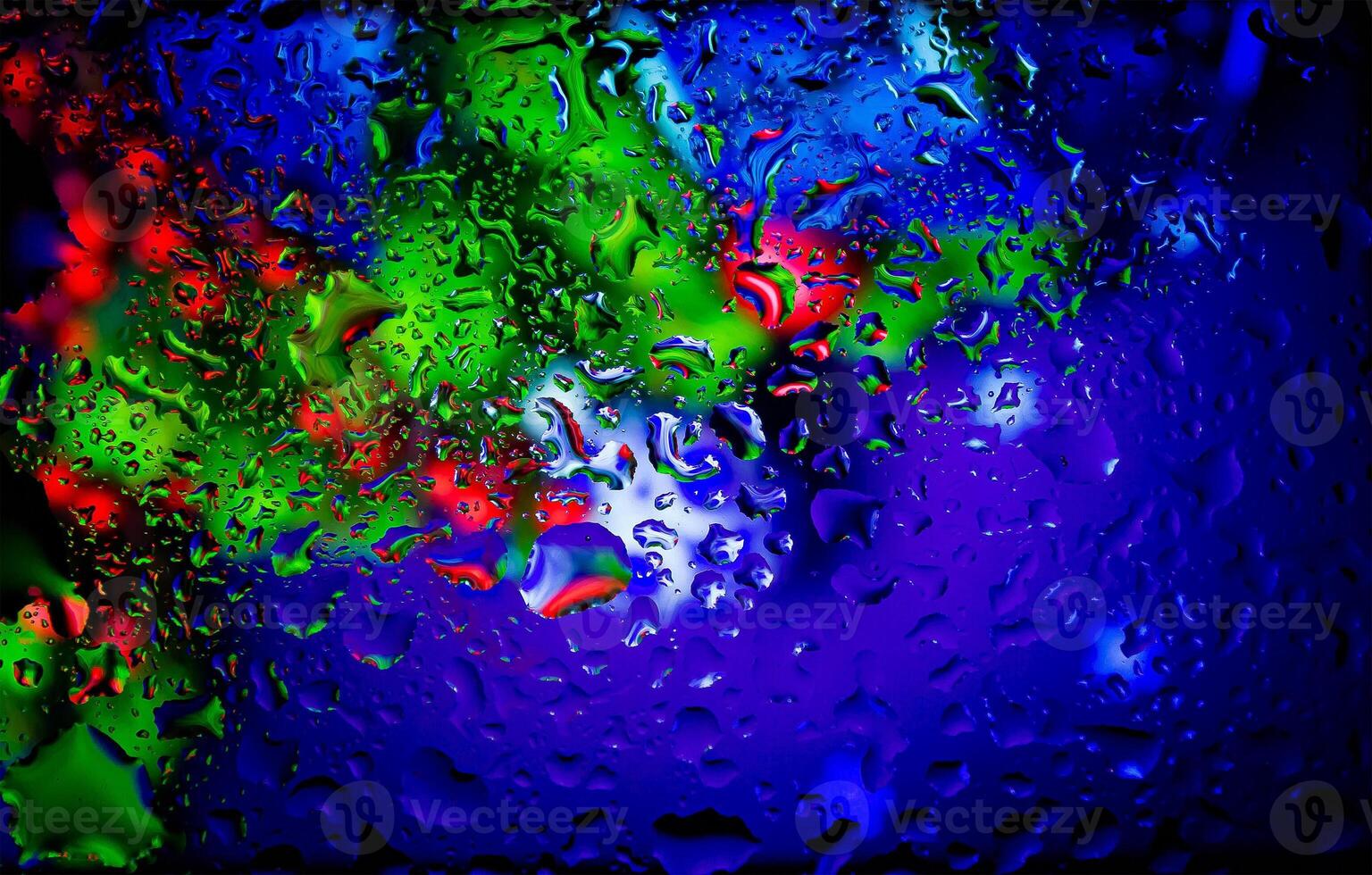 full hd abstract colorful background, abstract wallpaper with water drops, 4k colorful background, drops of water photo