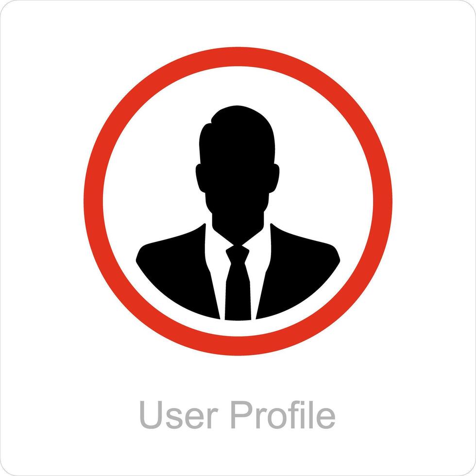 User Profile and user icon concept vector