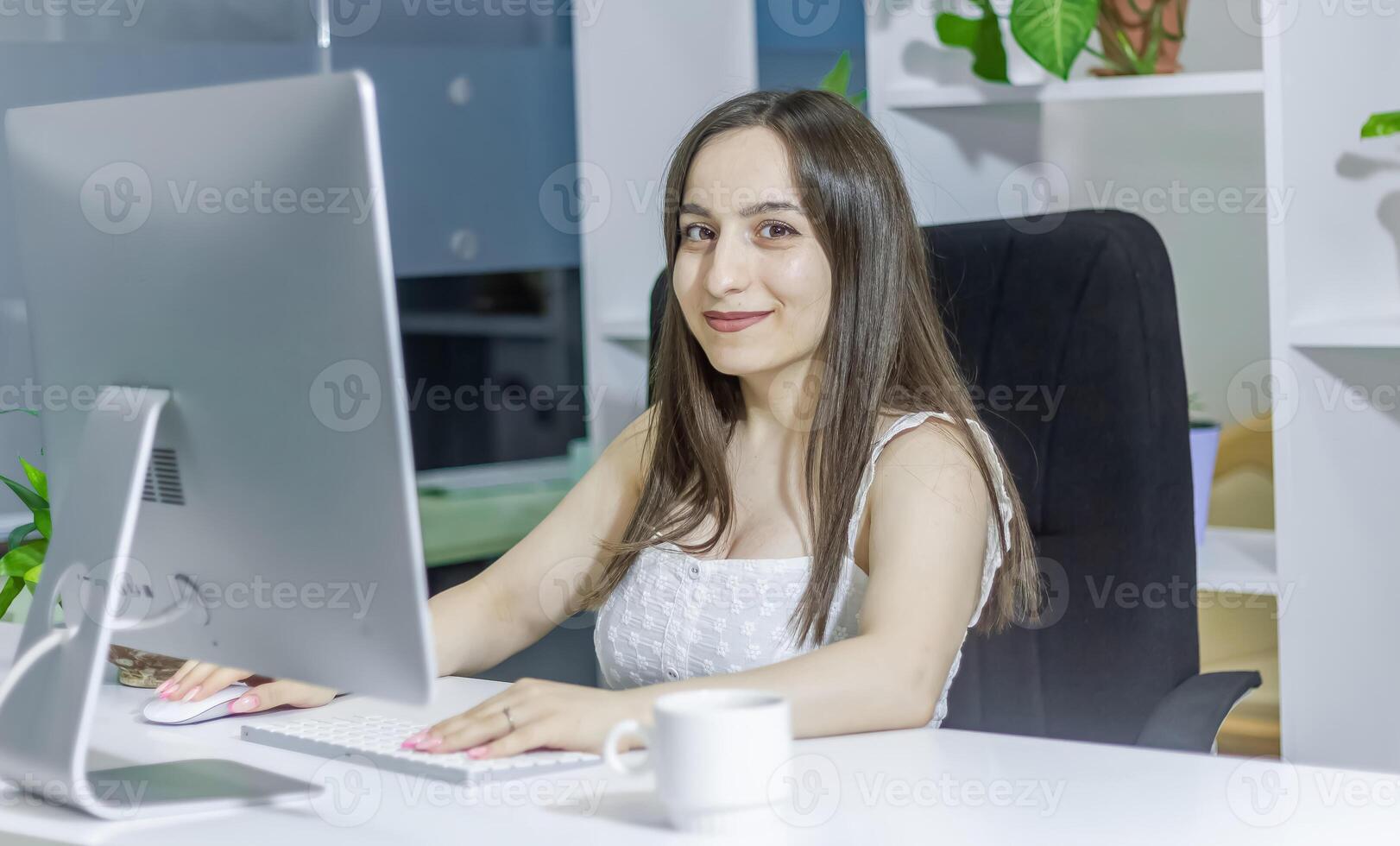 person working in office, person at the work photo