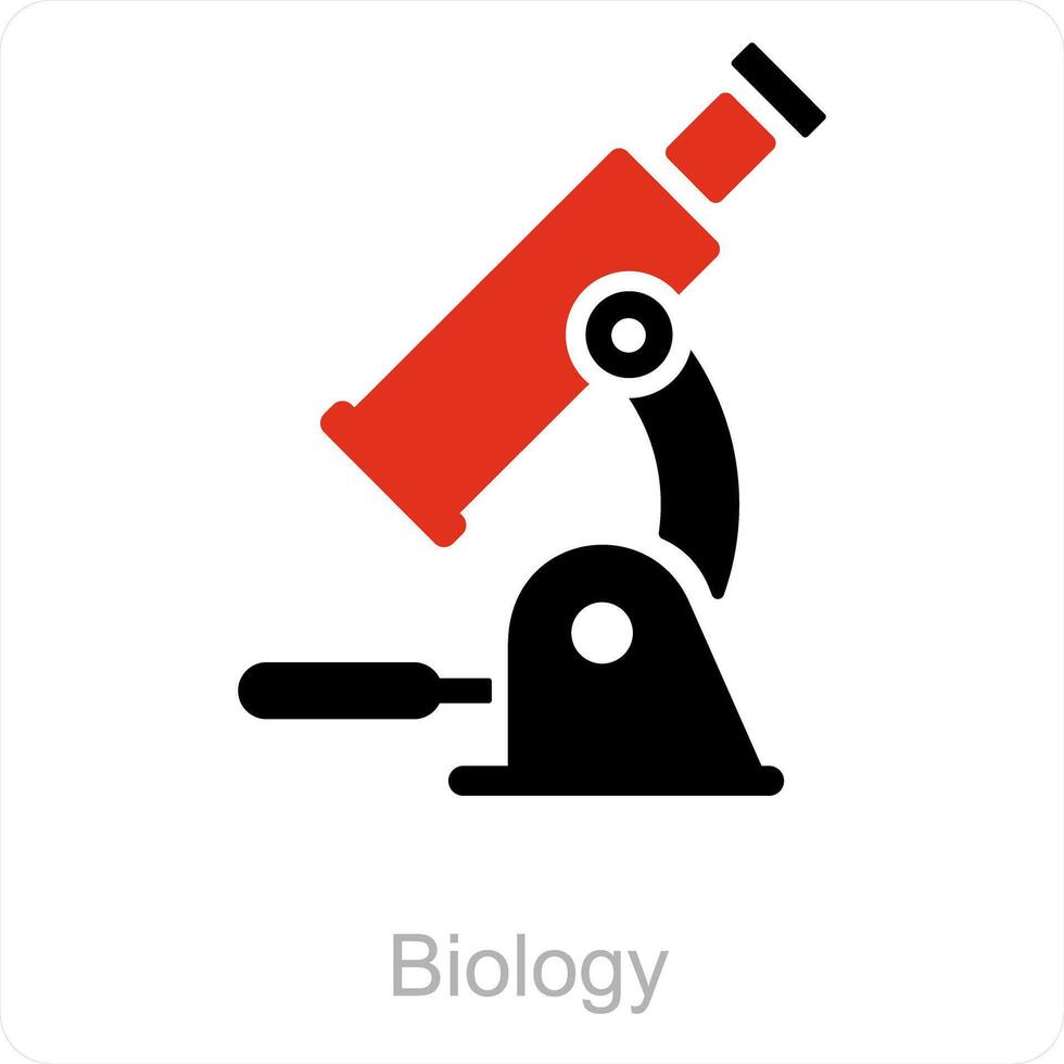 Biology and research icon concept vector