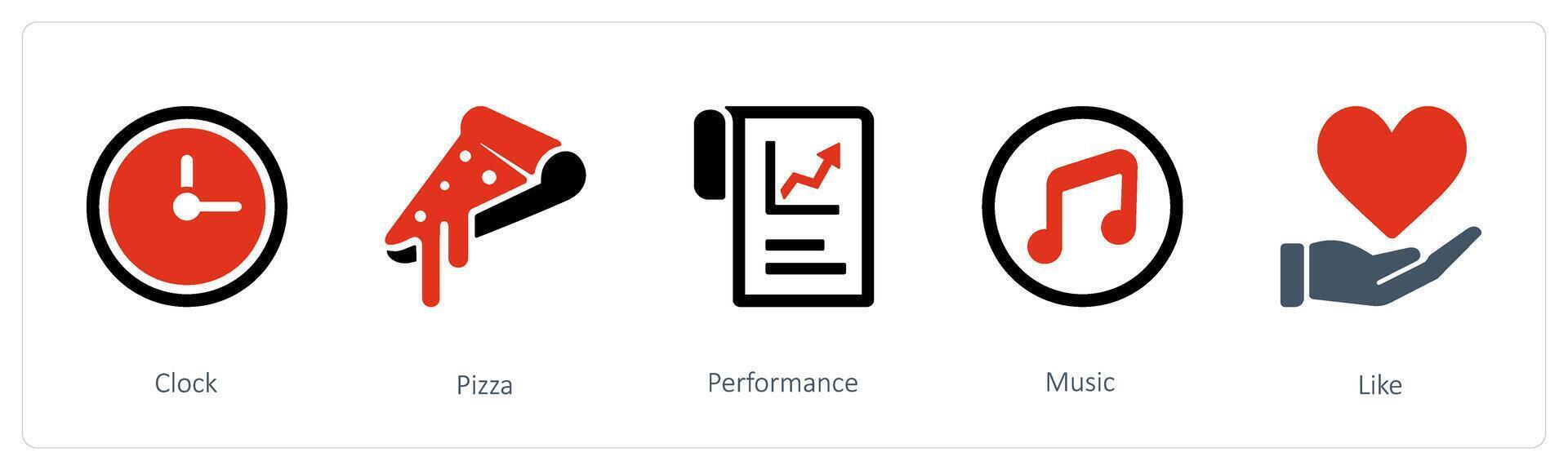 clock and performance vector