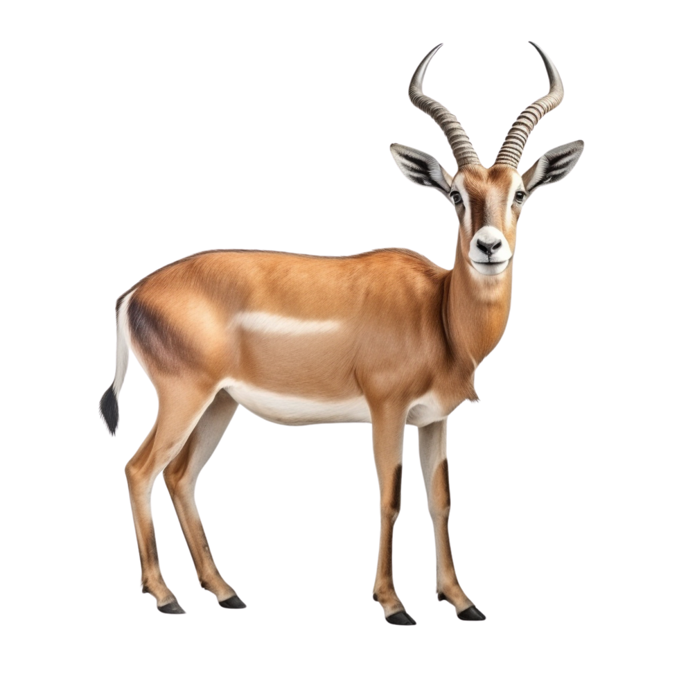 AI generated Antelope clip art png