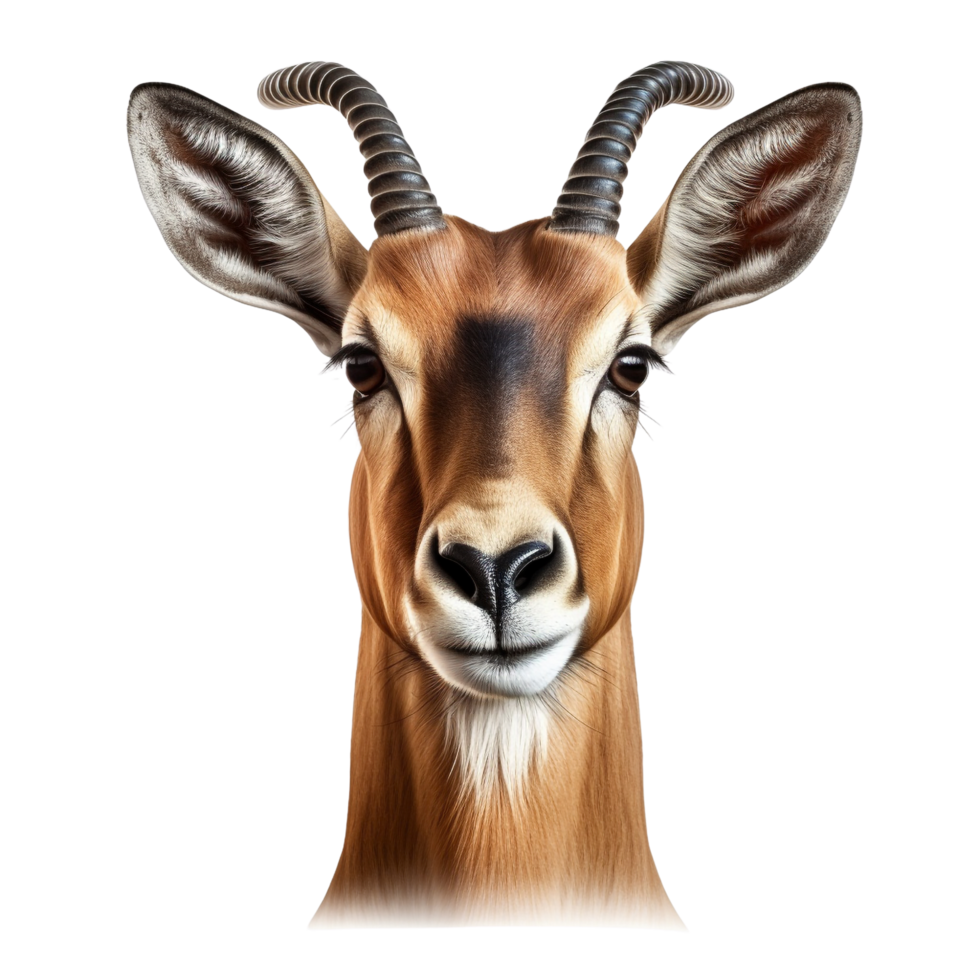 ai gegenereerd antilope klem kunst png