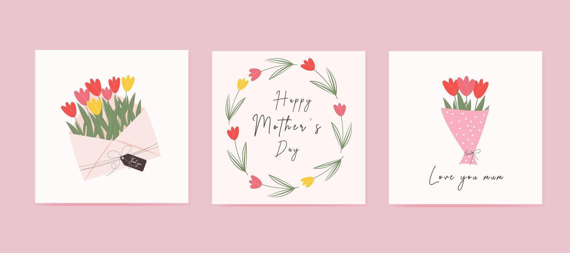 Flower collection with leaves, floral bouquets. Vector flowers. Spring art print with botanical elements. Happy Easter. Folk style. Posters for the spring holiday. icons isolated on white background.