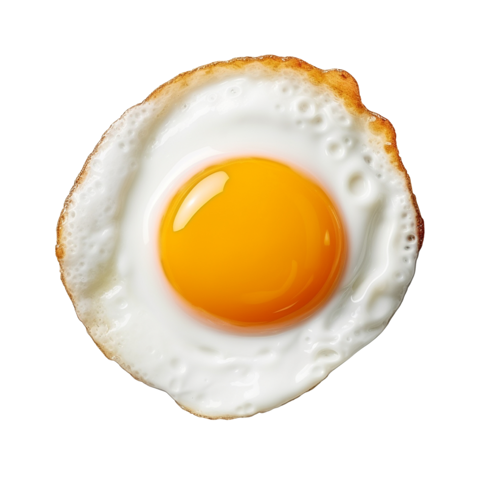 AI generated Fried egg clip art png